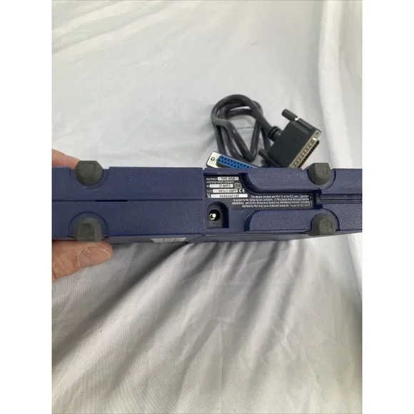 Iomega Zip 100 Parallel Port External Disk Drive Z100P2 With Adapter Cord Tested - Picture 6 of 10